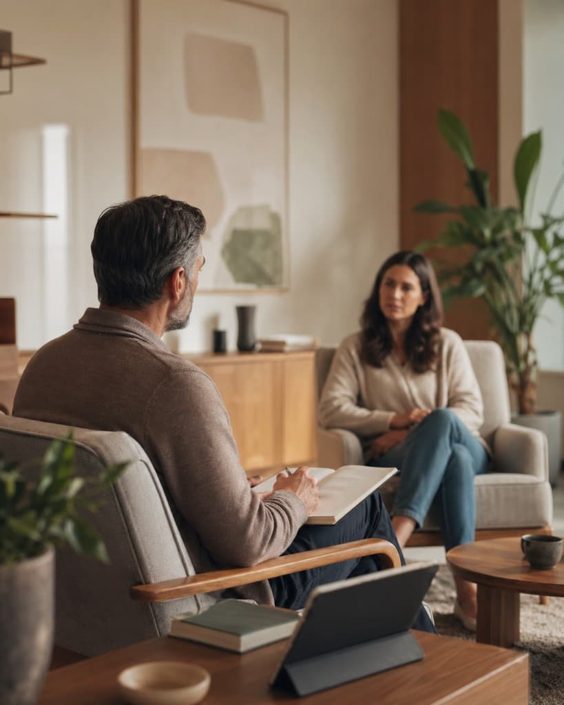 Psychologue en consultation